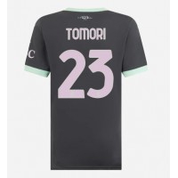 Camisa de Futebol AC Milan Fikayo Tomori #23 Equipamento Alternativo Mulheres 2024-25 Manga Curta